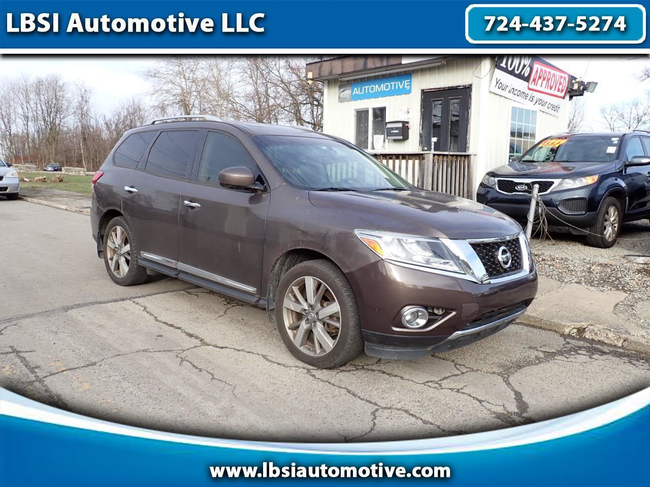 Used 2015 Nissan Pathfinder Platinum w/ Family Entertainment Package image 1