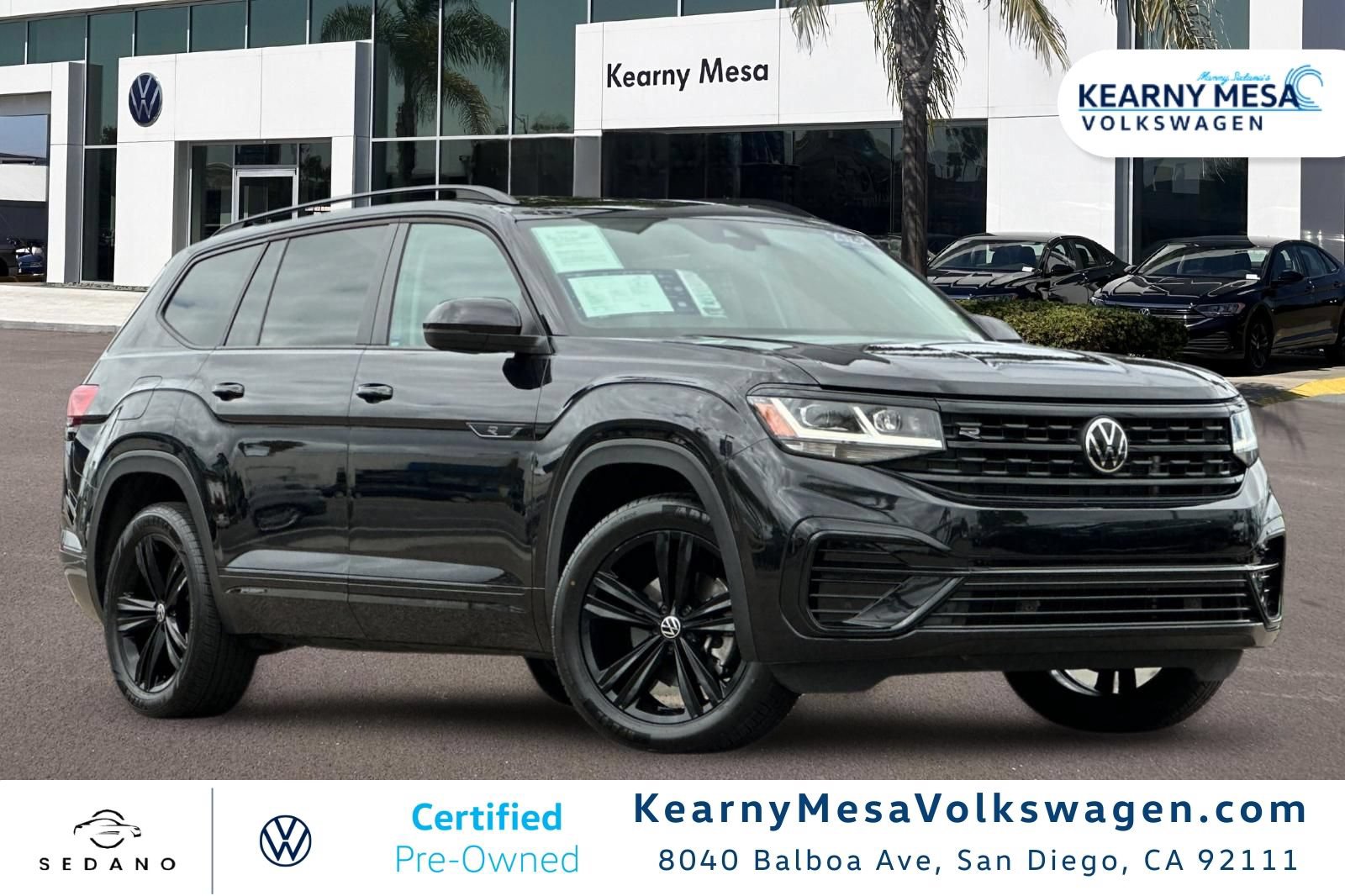 Used 2023 Volkswagen Atlas SEL R-Line AWD/4WD image 1