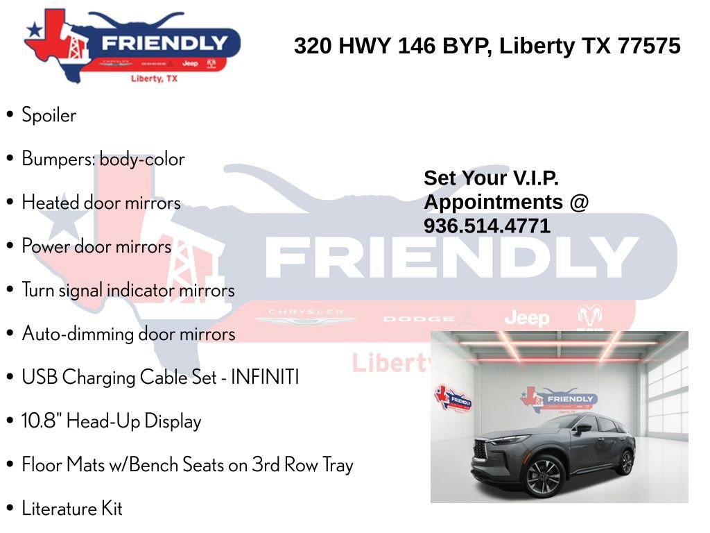 Used 2025 INFINITI QX60 Luxe w/ Vision Package FWD image 30
