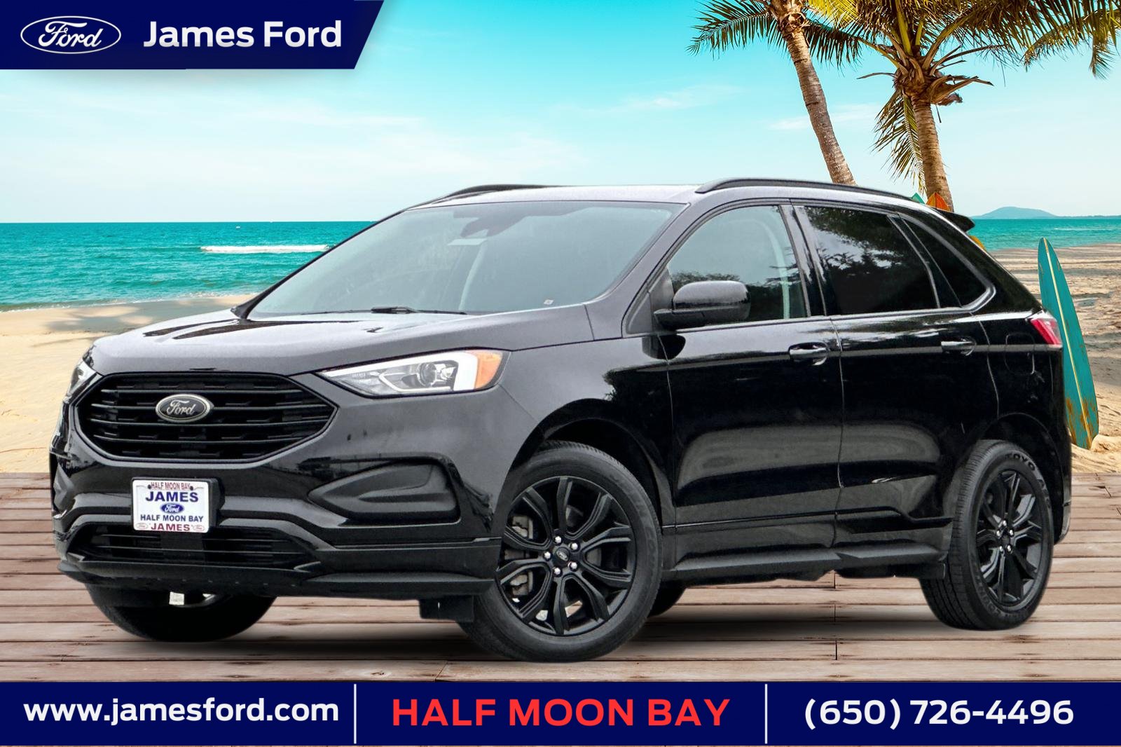 Used 2022 Ford Edge SE w/ Black Appearance Package AWD/4WD image 1