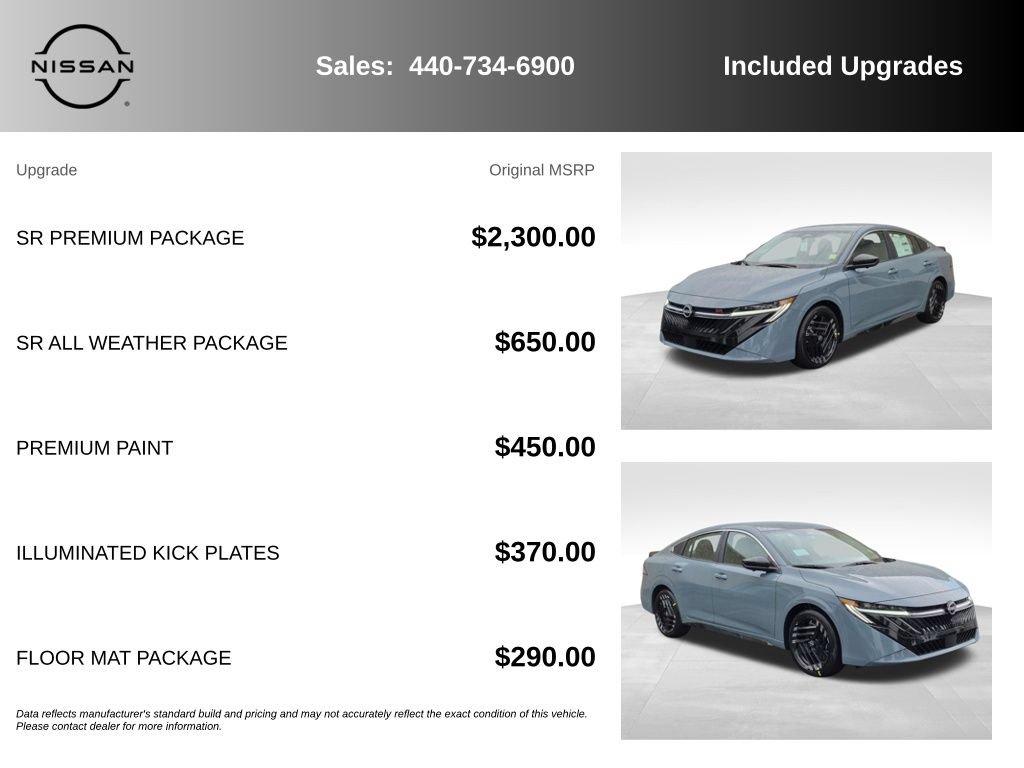 New 2026 Nissan Sentra SR w/ SR Premium Package FWD image 7