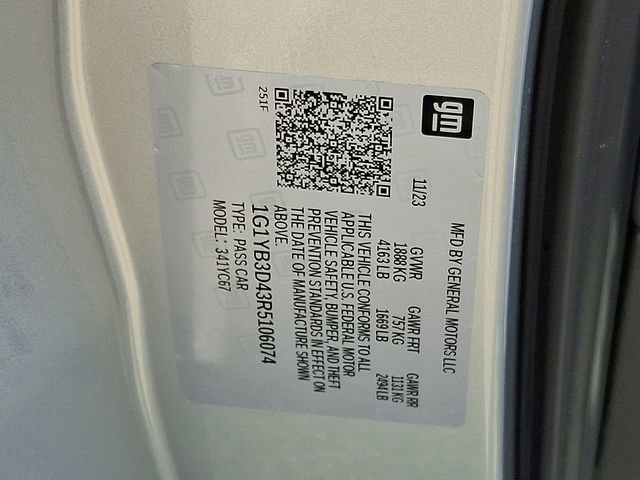 Used 2024 Chevrolet Corvette Stingray Preferred Conv w/ Z51 Performance Package image 28