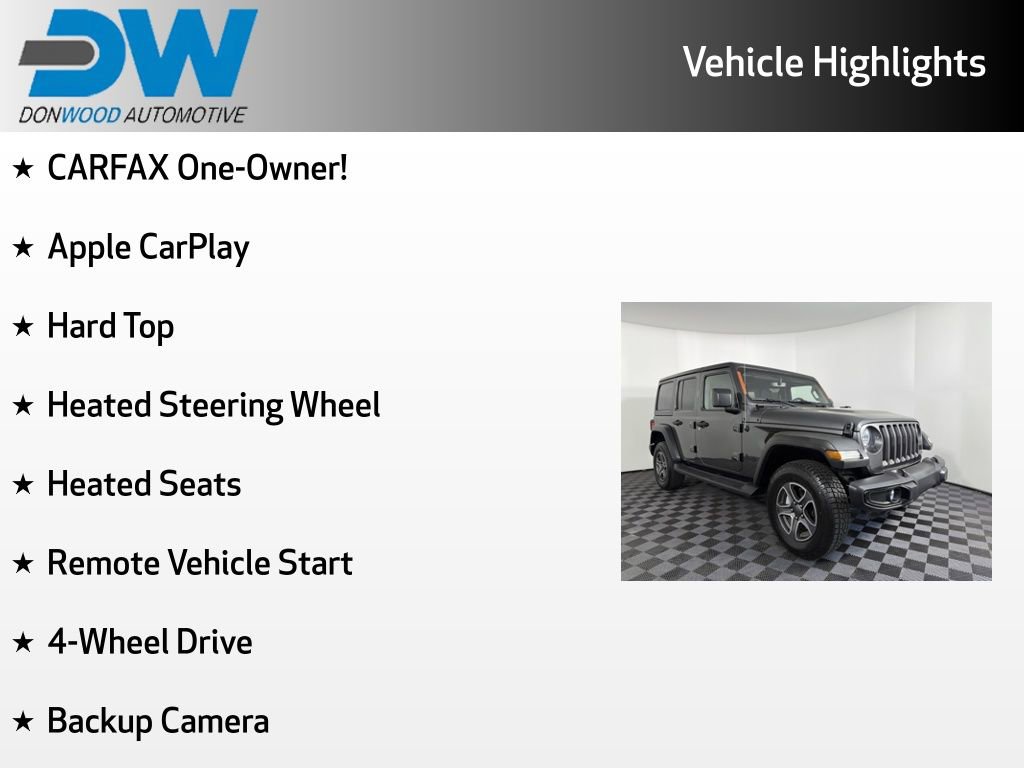 Used 2022 Jeep Wrangler Unlimited Sport AWD/4WD image 3
