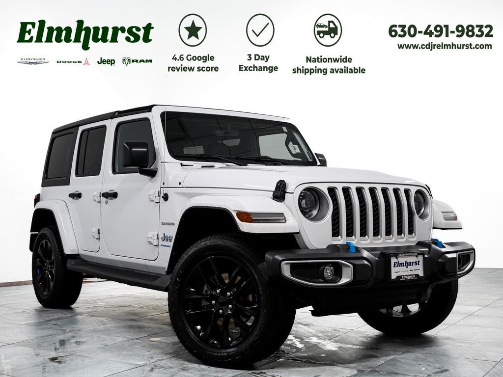 Used 2023 Jeep Wrangler Unlimited Sahara w/ Cold Weather Group AWD/4WD image 1