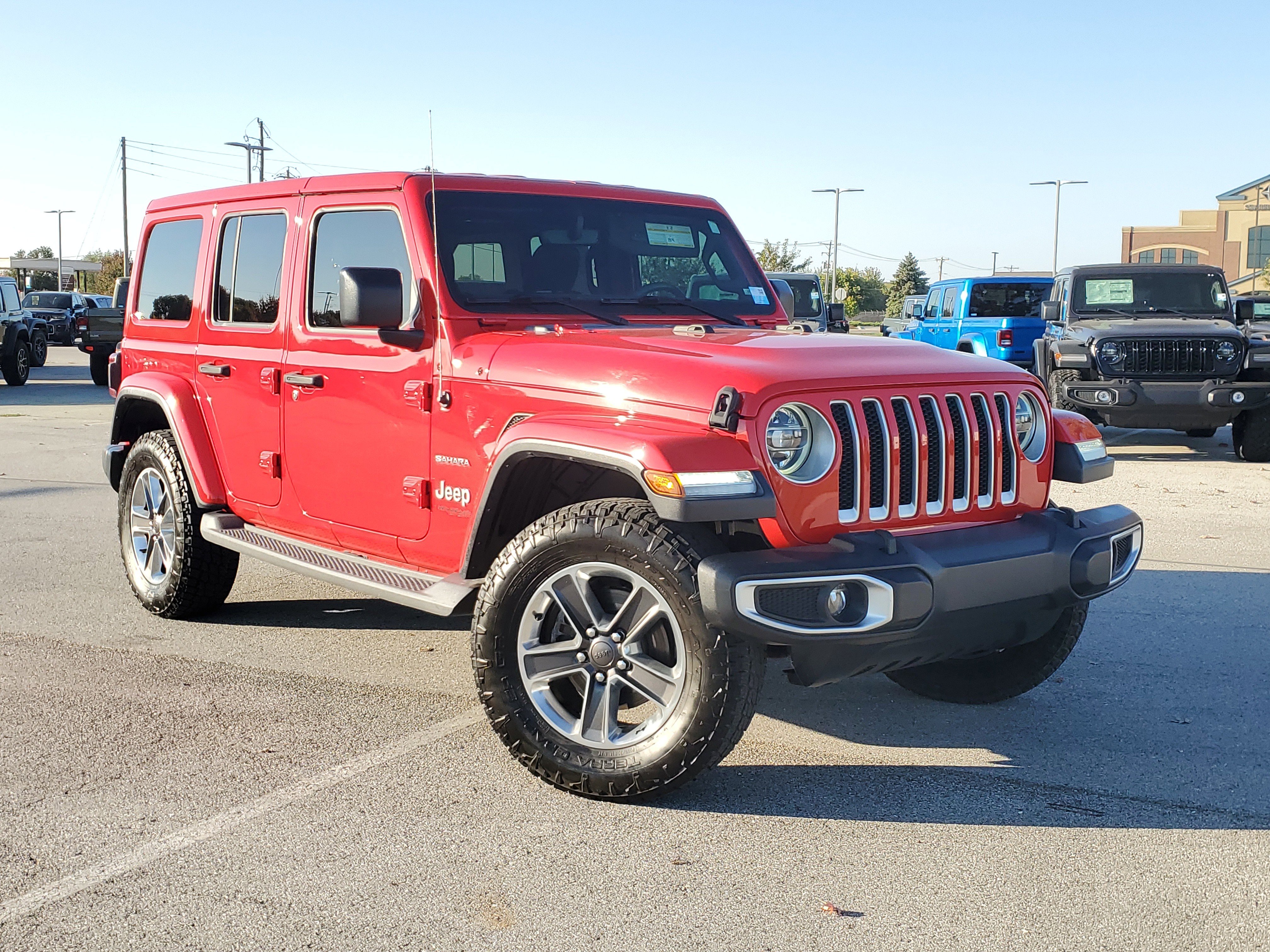 Used 2019 Jeep Wrangler Unlimited Sahara
