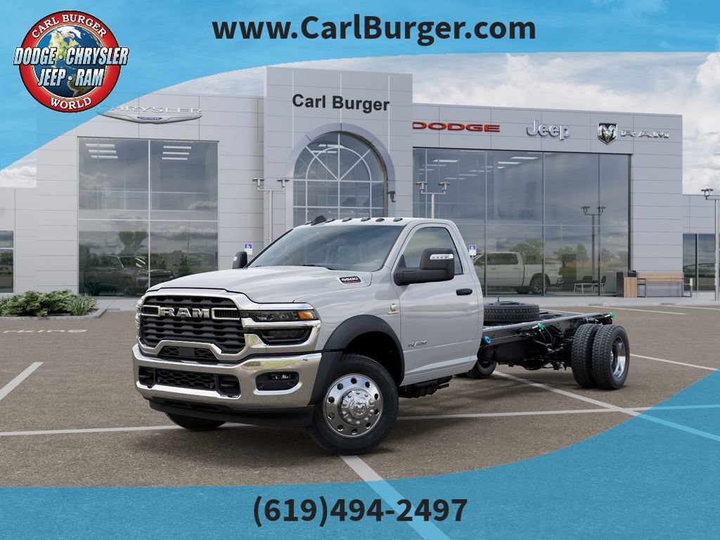 New 2025 RAM 5500 4x4 Regular Cab image 1