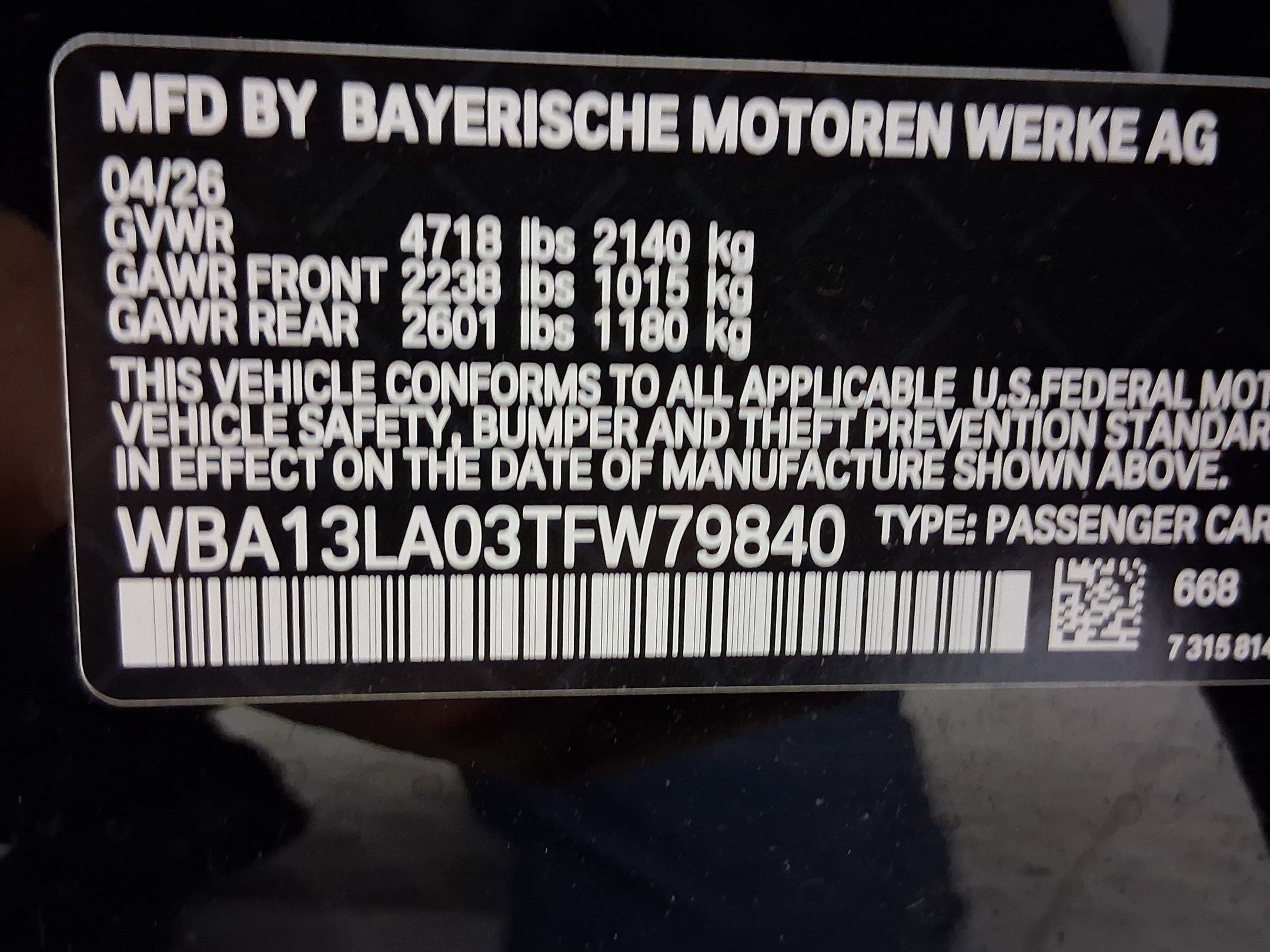 New 2026 BMW 330i Sedan w/ Convenience Package RWD image 22