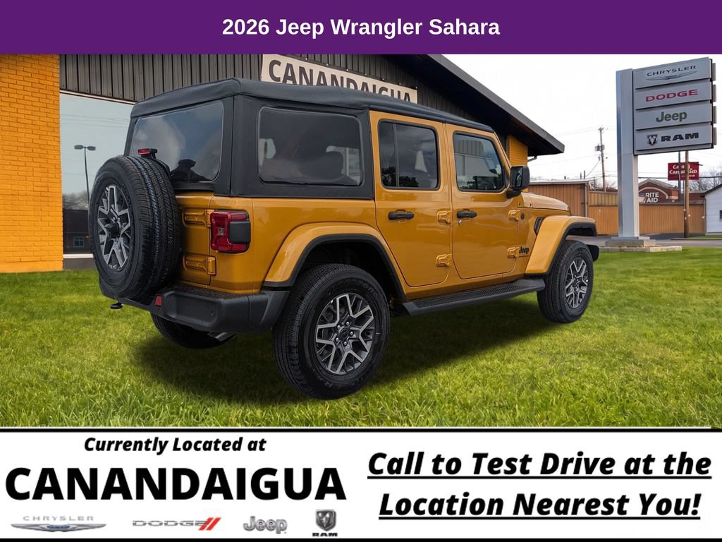 New 2026 Jeep Wrangler Unlimited Sahara AWD/4WD image 11