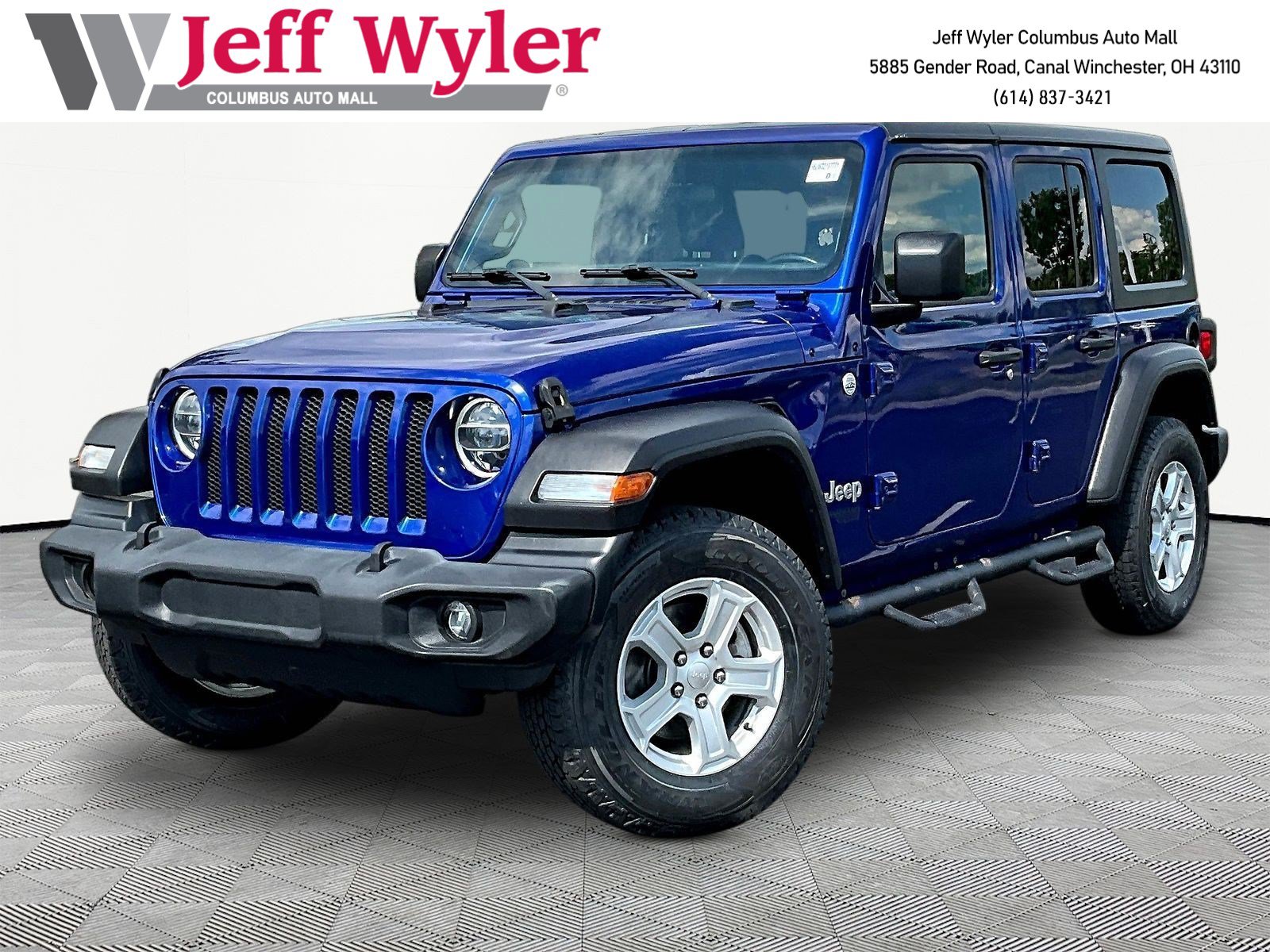 Used 2020 Jeep Wrangler Unlimited Sport S AWD/4WD image 1
