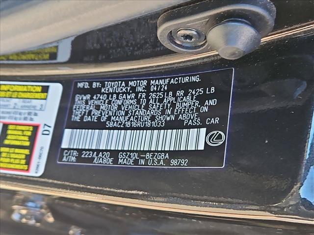 Used 2024 Lexus ES 350 FWD image 26