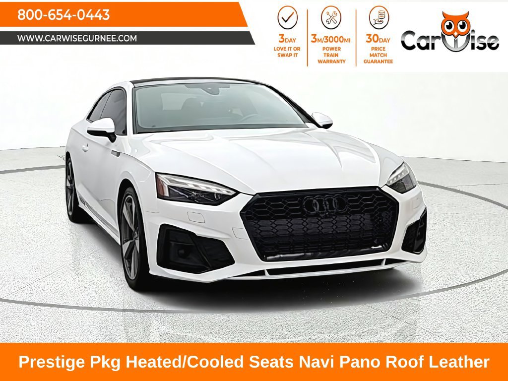 Used 2021 Audi A5 2.0T Prestige w/ Black Optic Package