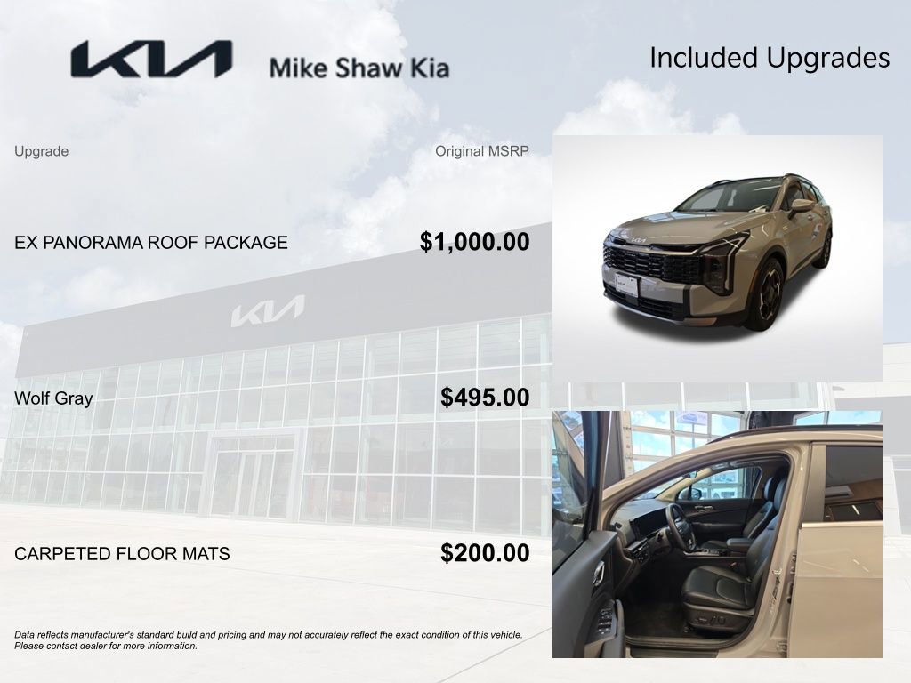 Certified 2026 Kia Sportage EX w/ EX Panorama Roof Package FWD image 6
