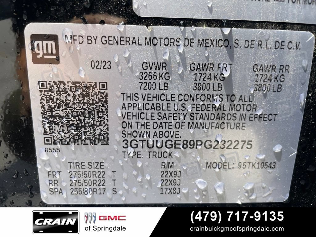 New 2023 GMC Sierra 1500 Denali w/ Denali Reserve Package AWD/4WD image 32