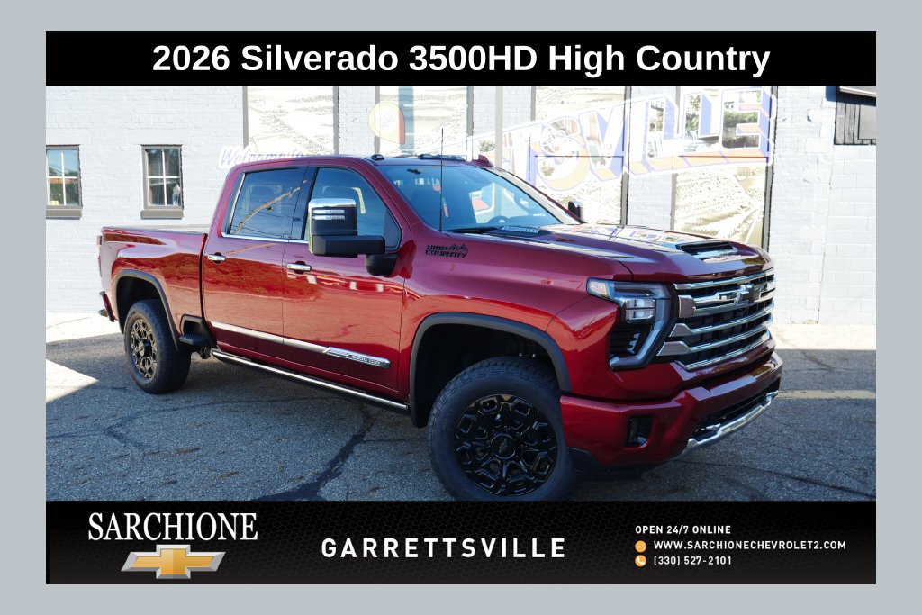New 2026 Chevrolet Silverado 3500 High Country w/ High Country Premium Package AWD/4WD image 1