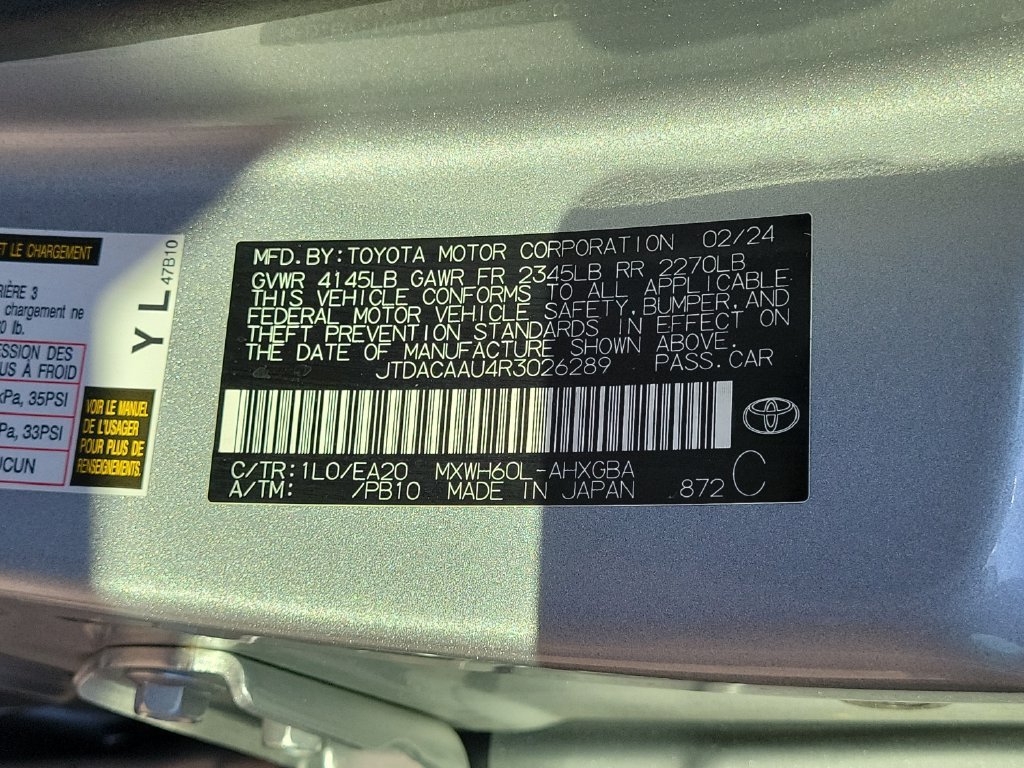 Used 2024 Toyota Prius XLE FWD image 26