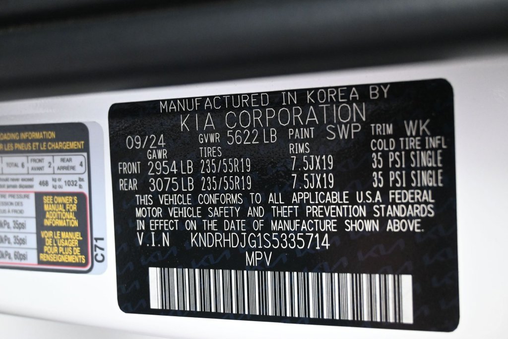 Used 2025 Kia Sorento EX w/ EX Panoramic Sunroof Package AWD/4WD image 9