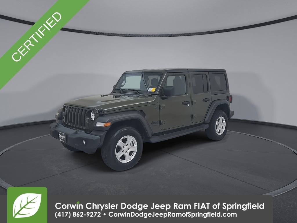 Certified 2022 Jeep Wrangler Unlimited Sport image 7