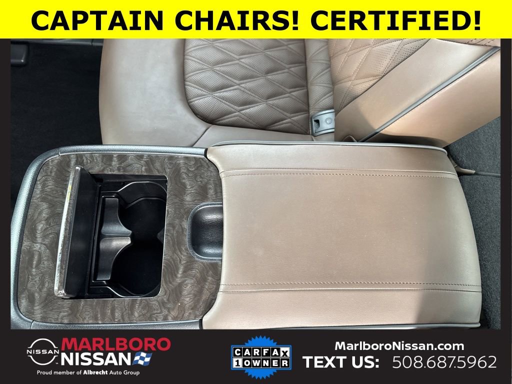 Certified 2024 Nissan Armada Platinum w/ Captain's Chairs Package image 25