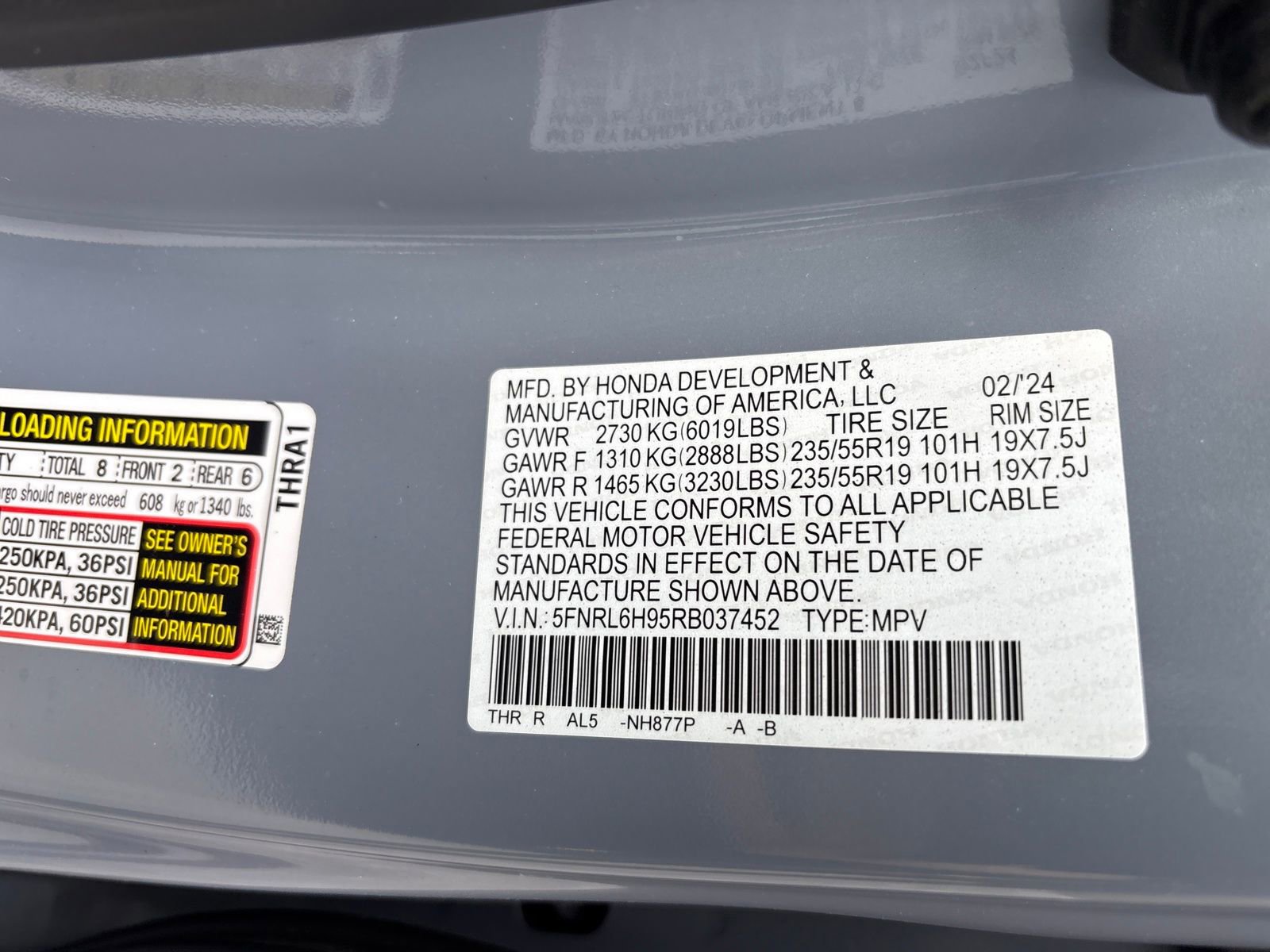 Used 2024 Honda Odyssey Elite image 16