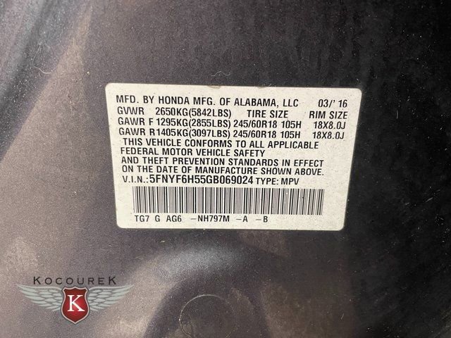 Used 2016 Honda Pilot EX-L image 28