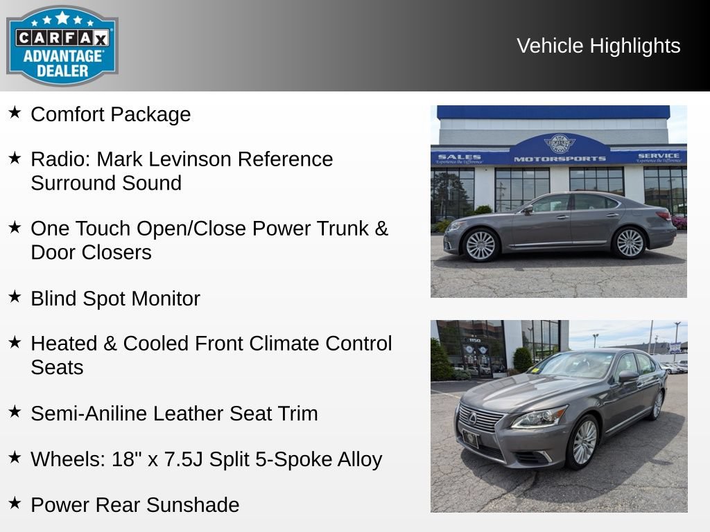 Used 2013 Lexus LS 460 AWD w/ Comfort Pkg image 4