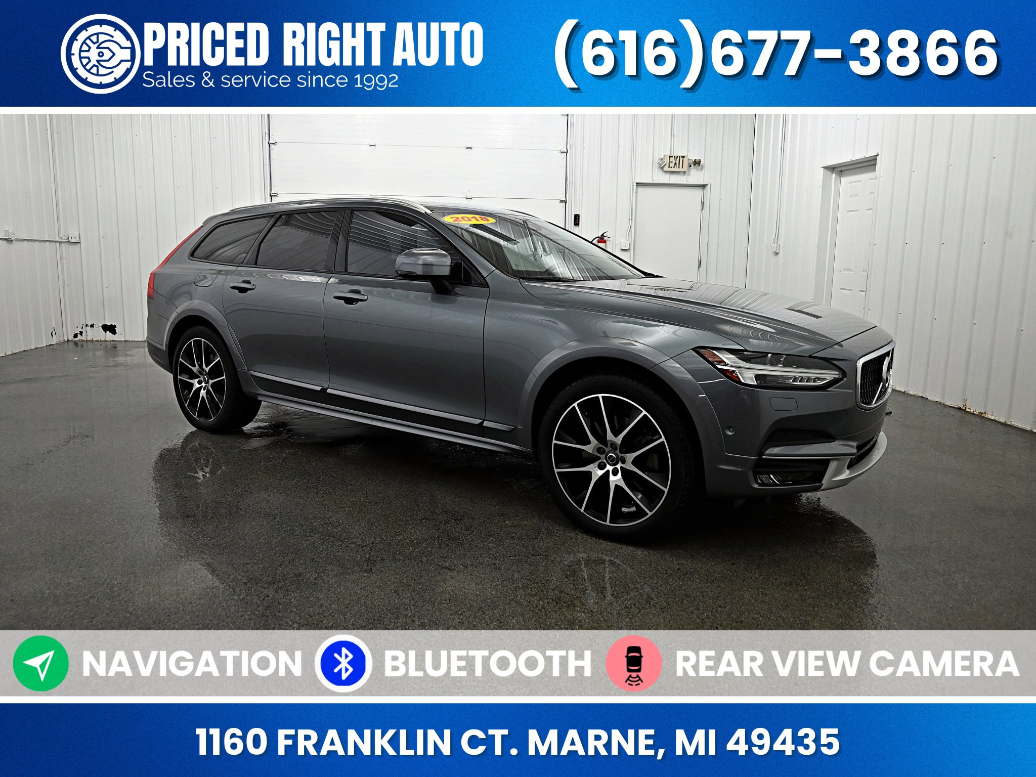Used 2018 Volvo V90 T6 Cross Country w/ Convenience Package AWD/4WD image 1