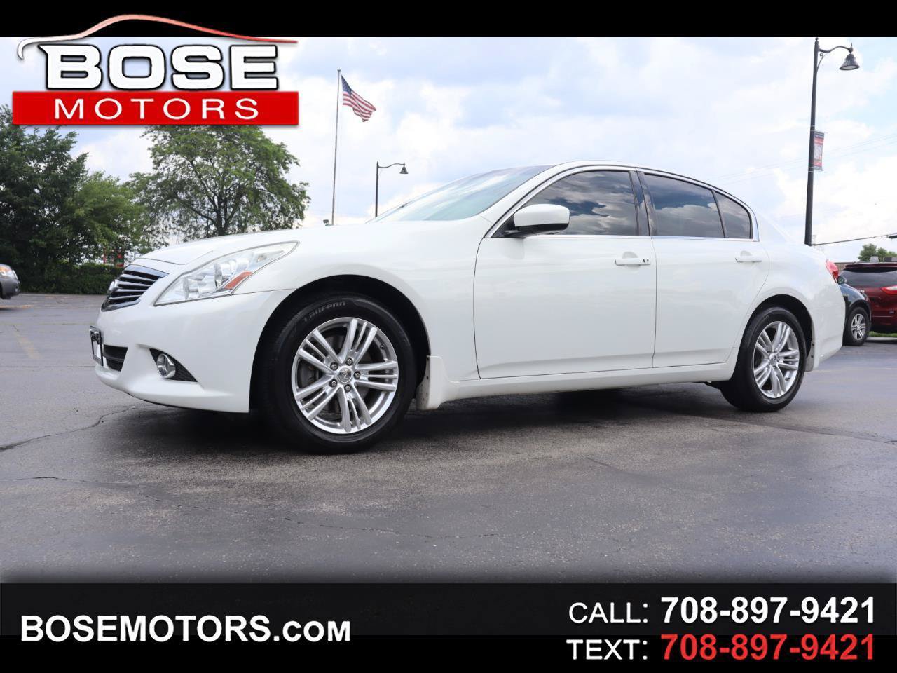 Used 2011 INFINITI G25 x w/ Moonroof Pkg