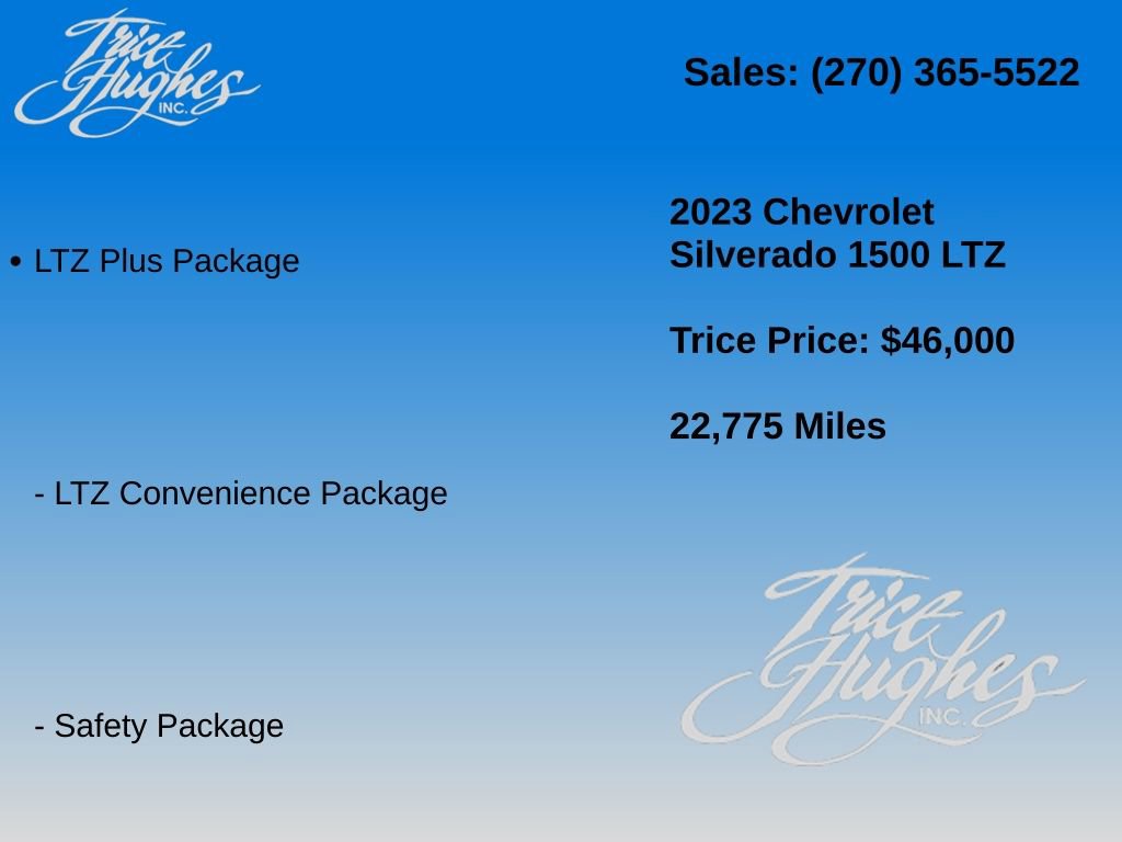 Used 2023 Chevrolet Silverado 1500 LTZ w/ LTZ Premium Package image 6