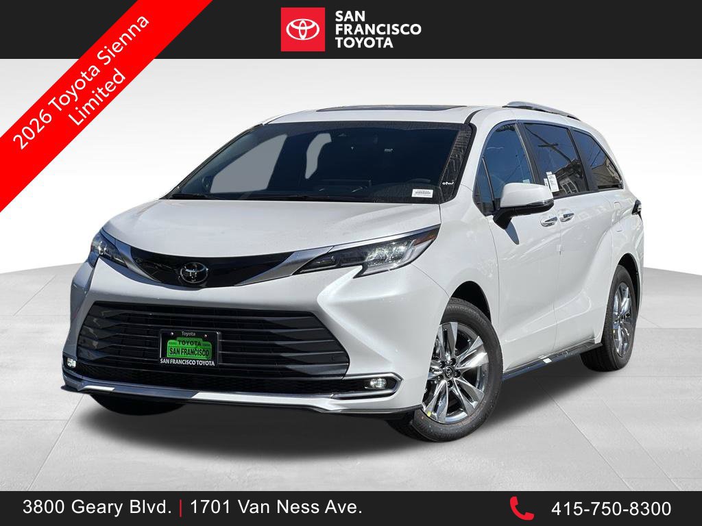 New 2026 Toyota Sienna Limited AWD/4WD image 1
