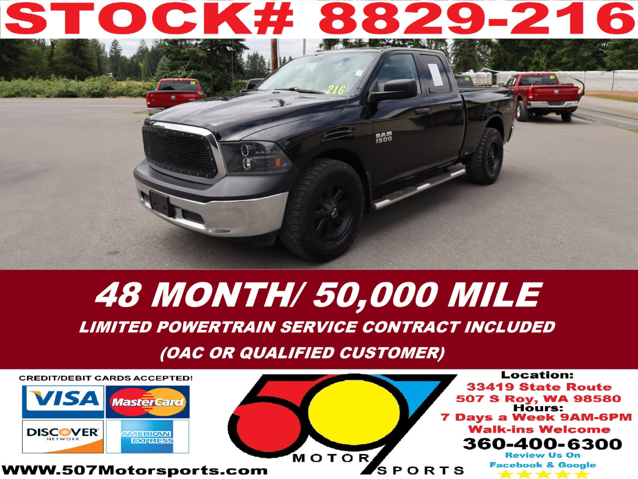 Used 2014 RAM 1500 ST w/ SXT Appearance Group