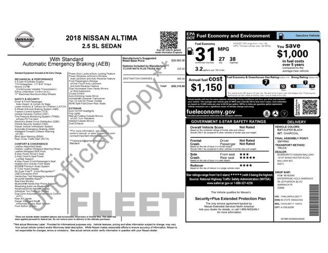 Used 2018 Nissan Altima 2.5 SL FWD image 30