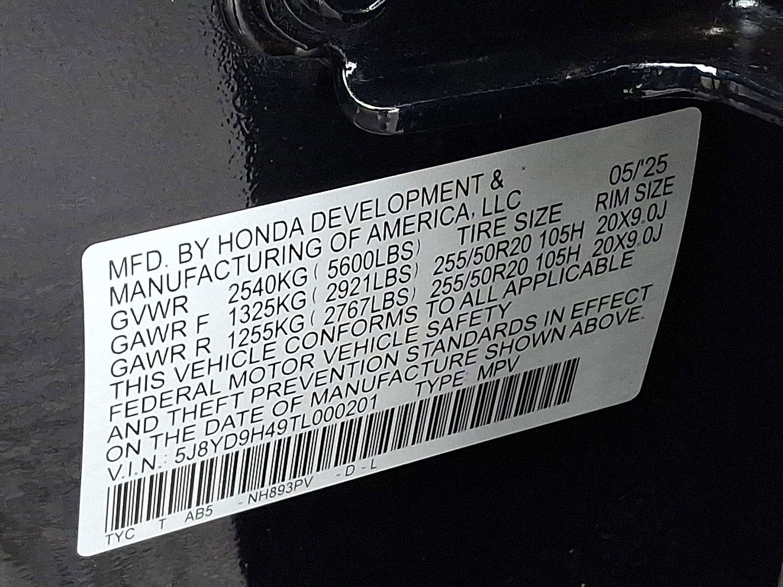 Certified 2026 Acura MDX FWD w/ Technology Package image 27