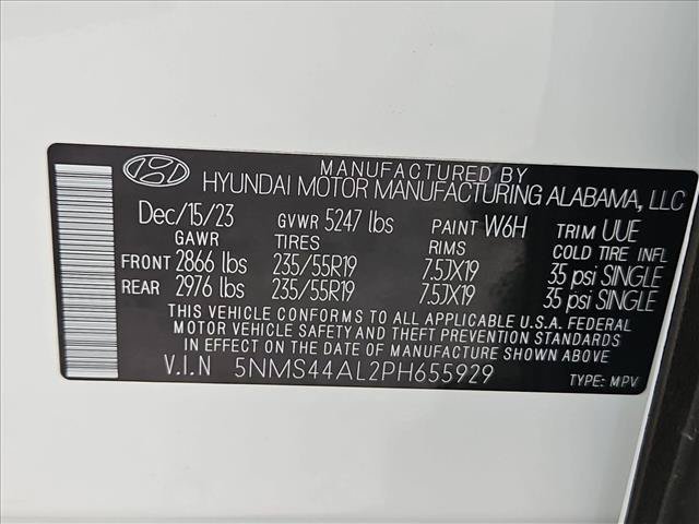 Certified 2023 Hyundai Santa Fe Limited FWD image 23
