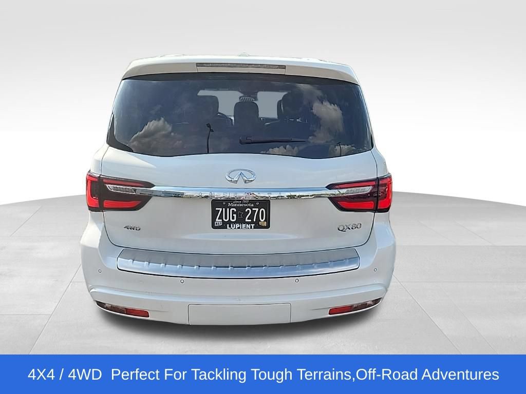 Used 2021 INFINITI QX80 Premium Select AWD/4WD image 3