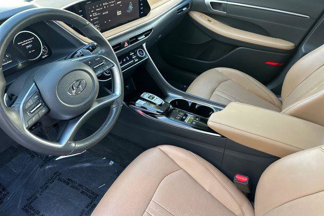 Certified 2021 Hyundai Sonata Limited w/ Cargo Package FWD image 10