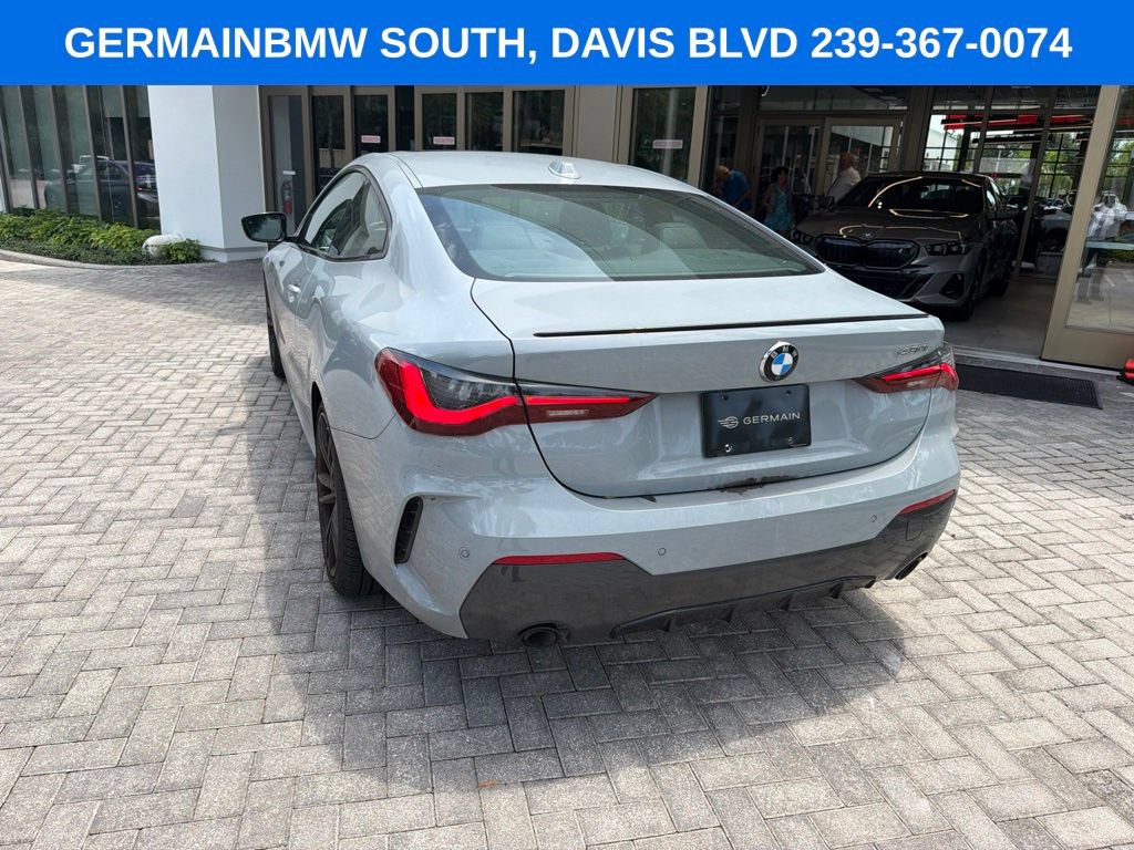 Certified 2024 BMW 430i Coupe w/ M Sport Package RWD image 14