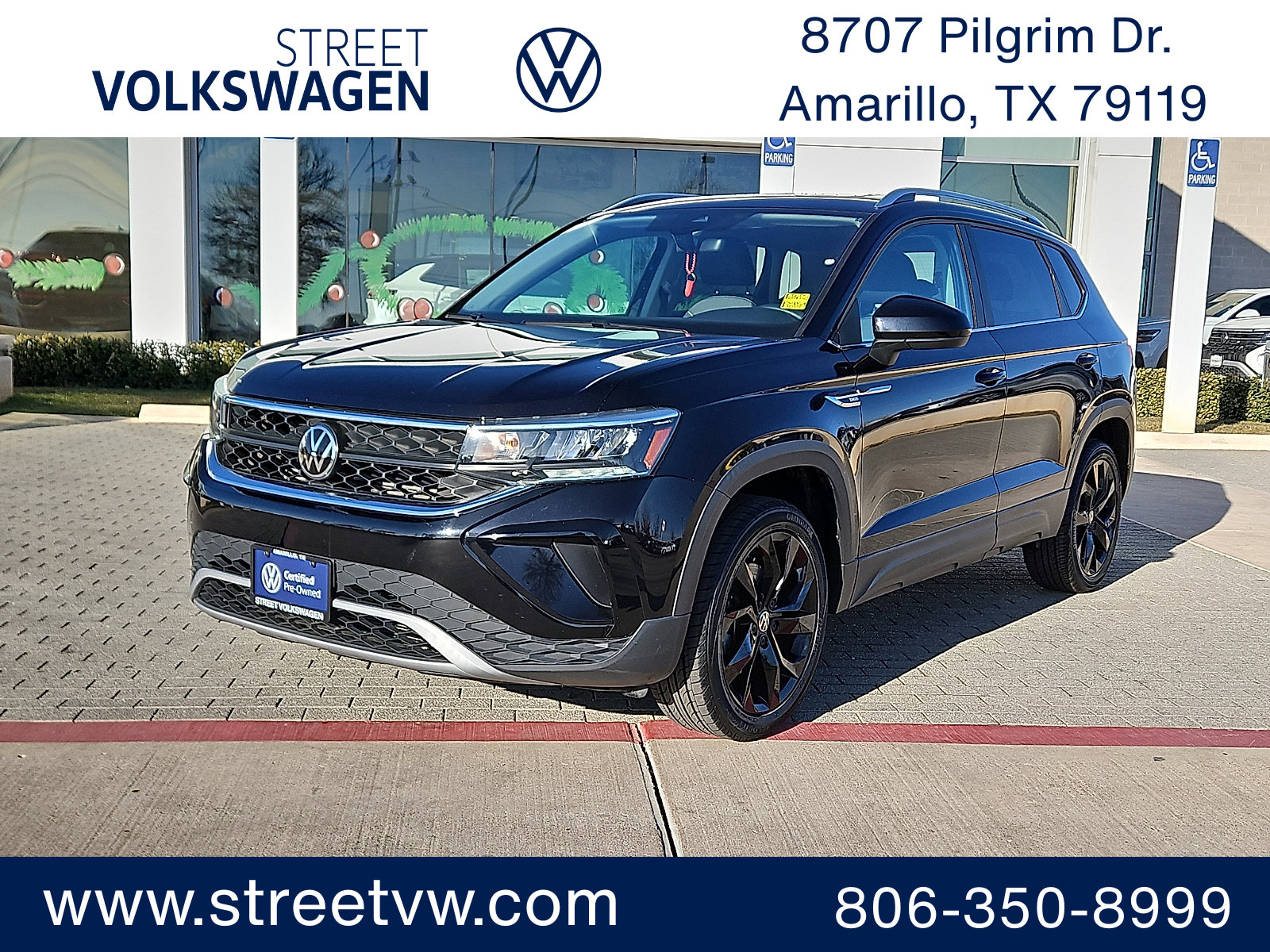 Certified 2023 Volkswagen Taos SE image 1