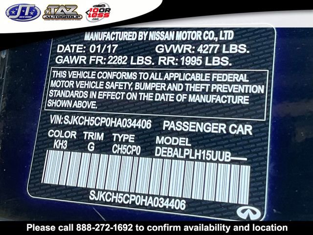 Used 2017 INFINITI QX30 image 20