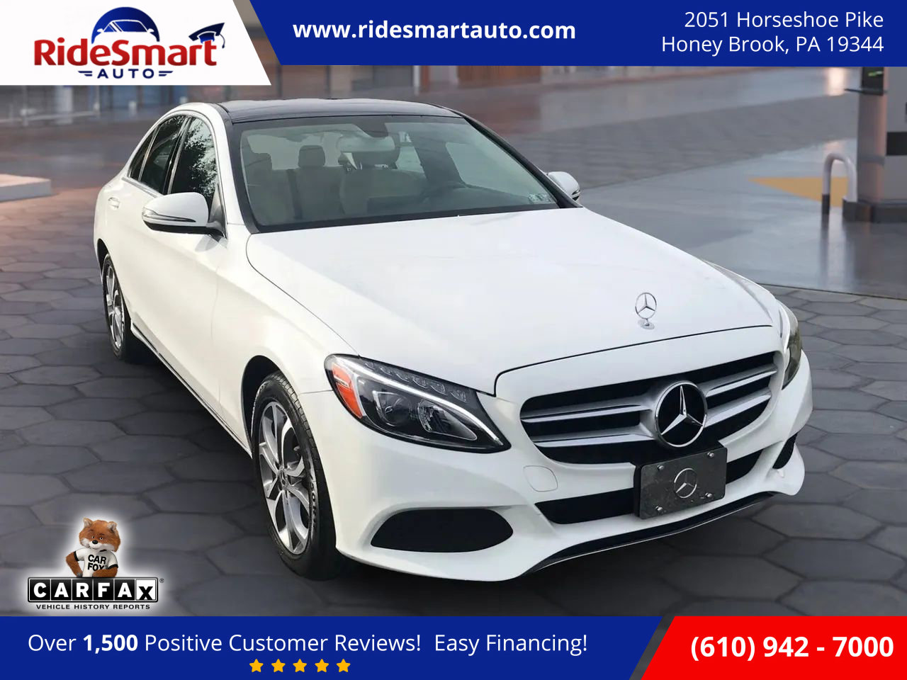 Used 2017 Mercedes-Benz C 300 4MATIC Sedan image 1