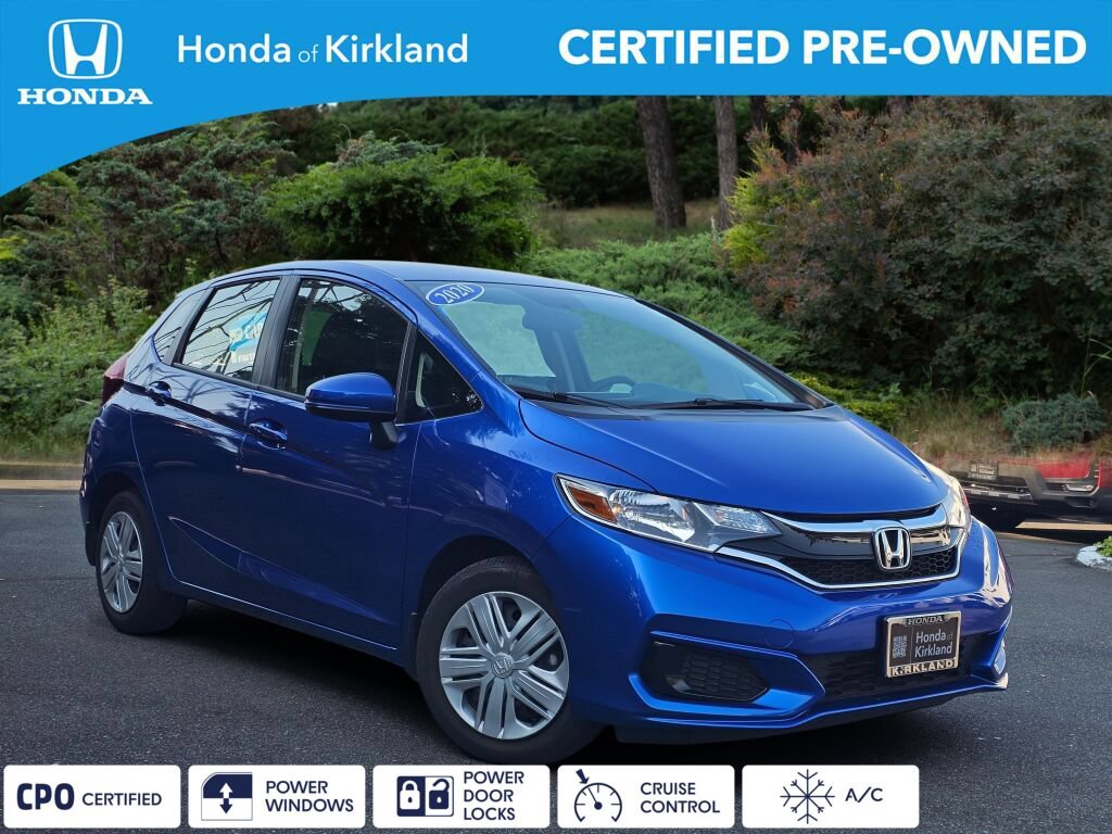 Certified 2020 Honda Fit LX