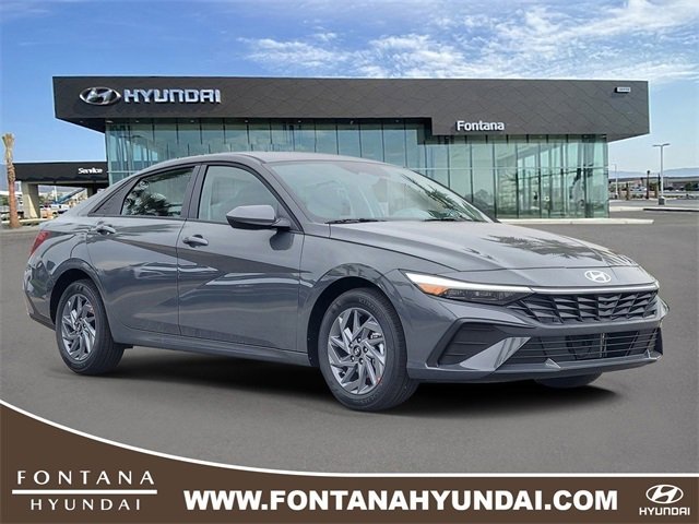 New 2026 Hyundai Elantra Blue