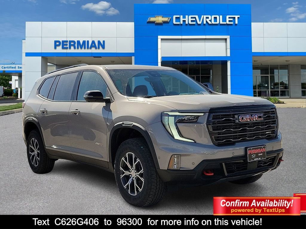 New 2026 GMC Acadia AT4 w/ Super Cruise Package