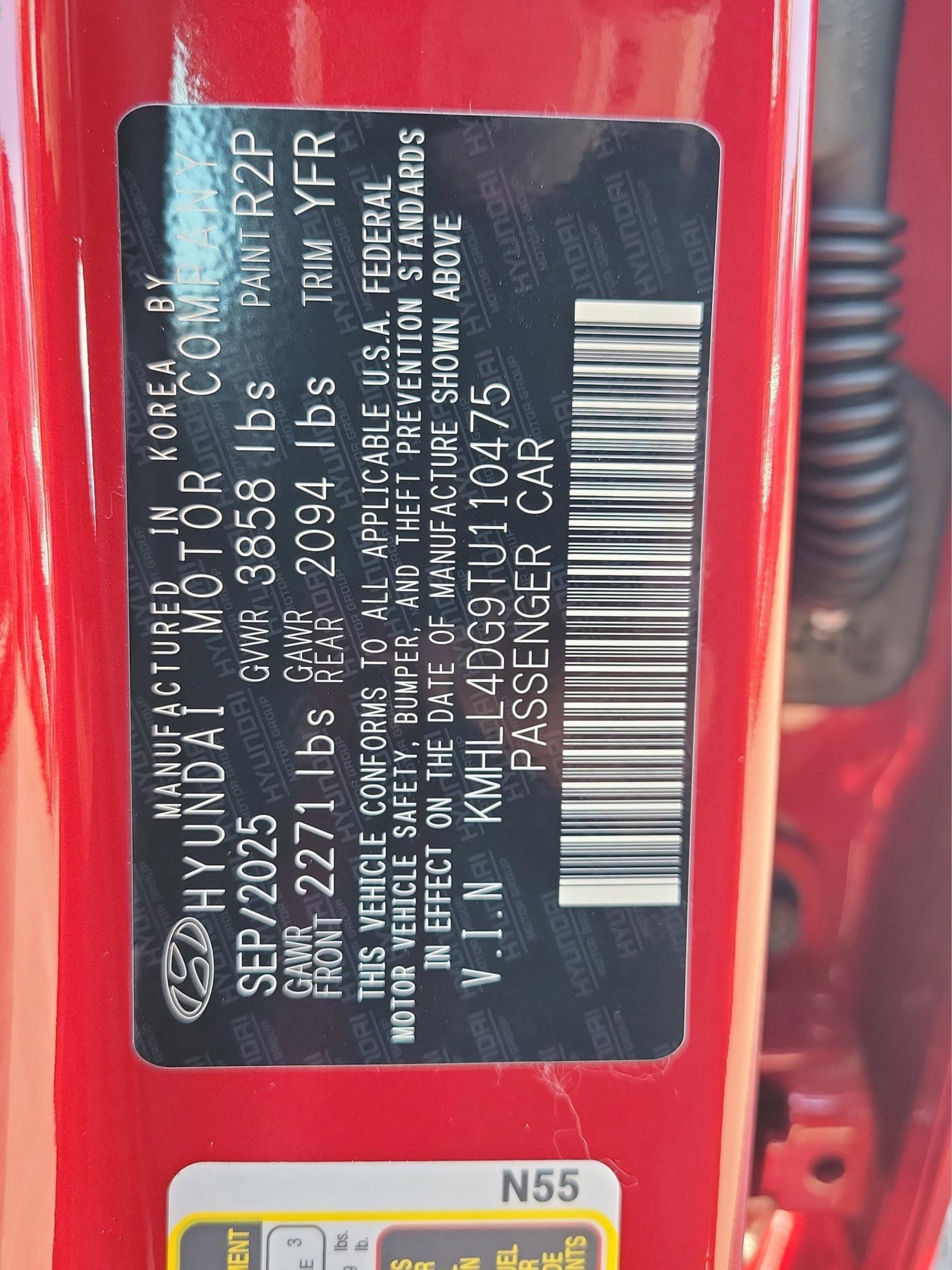 New 2026 Hyundai Elantra SE image 30