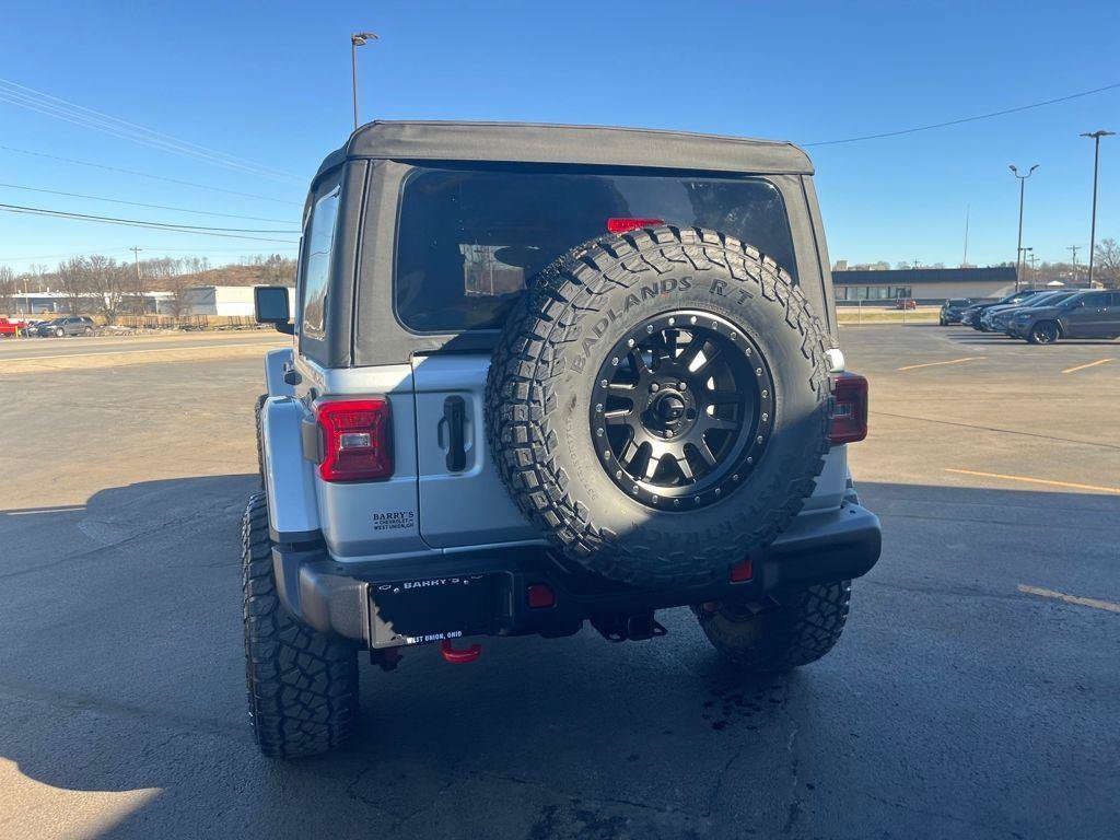 Used 2022 Jeep Wrangler Unlimited Rubicon w/ Steel Bumper Group AWD/4WD image 4