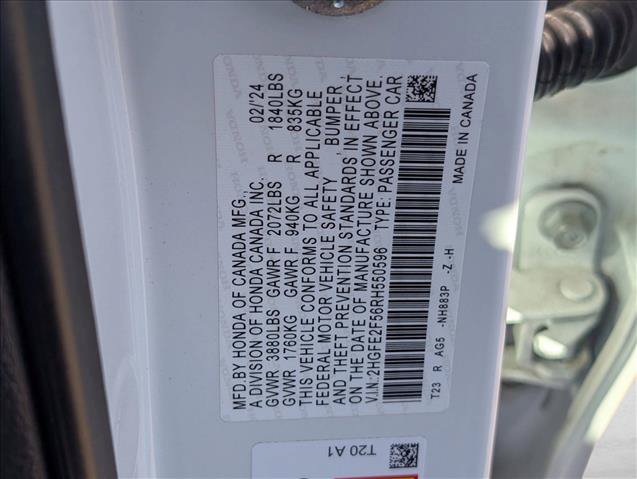 Used 2024 Honda Civic Sport image 24