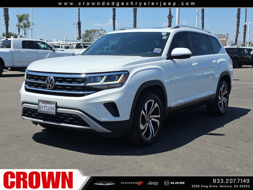 Used 2022 Volkswagen Atlas SEL AWD/4WD image 4