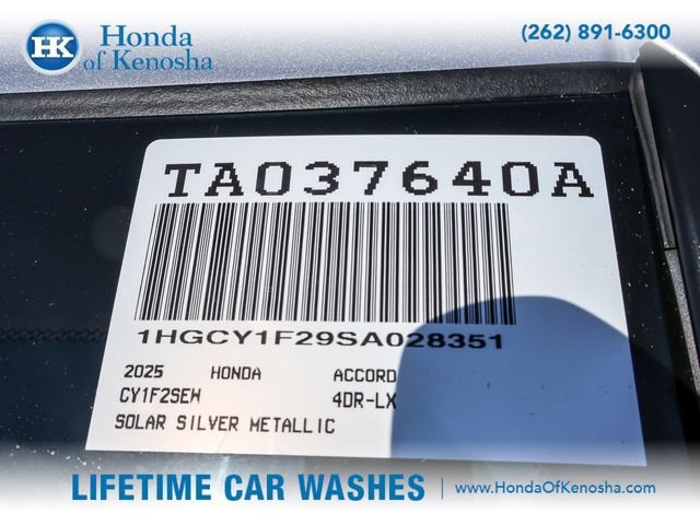 Used 2025 Honda Accord LX image 22