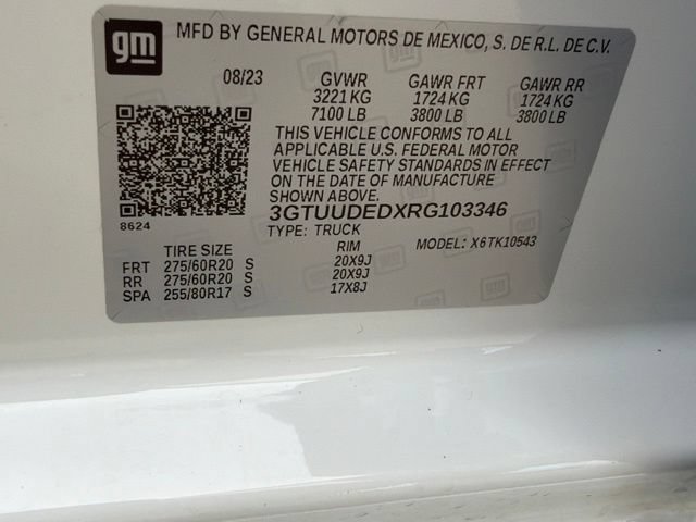 Used 2024 GMC Sierra 1500 SLT w/ SLT Premium Plus Package AWD/4WD image 35