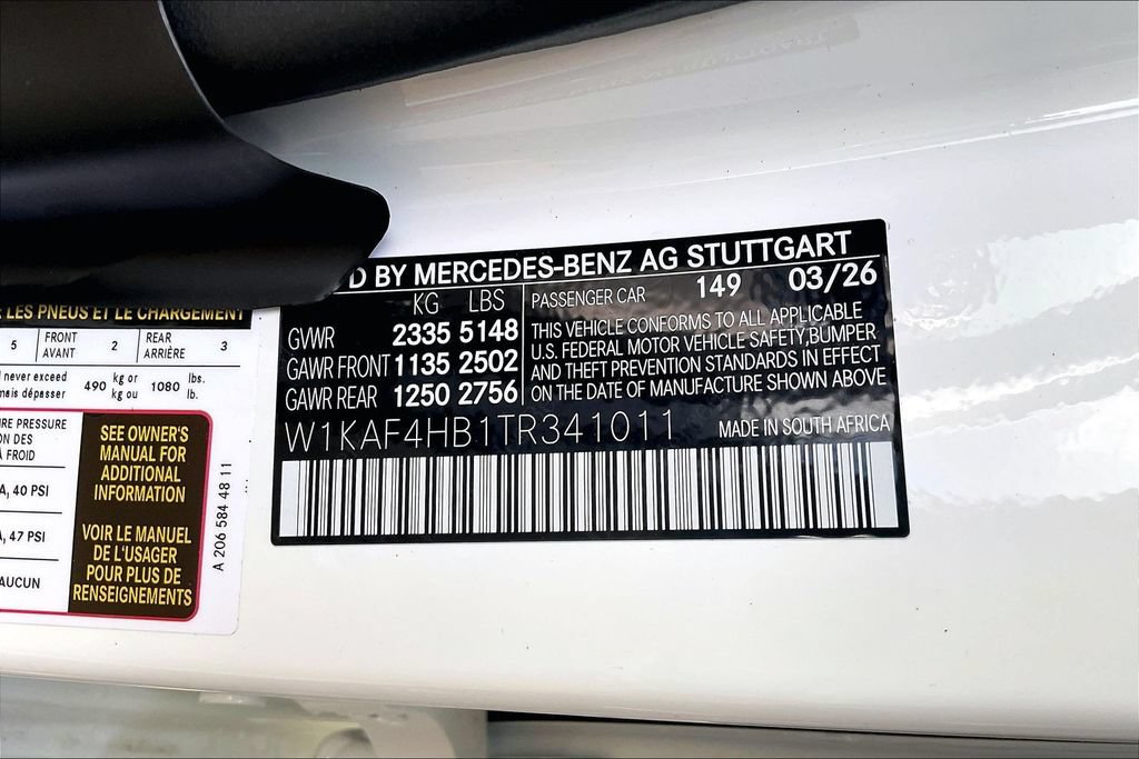 New 2026 Mercedes-Benz C 300 4MATIC Sedan image 13