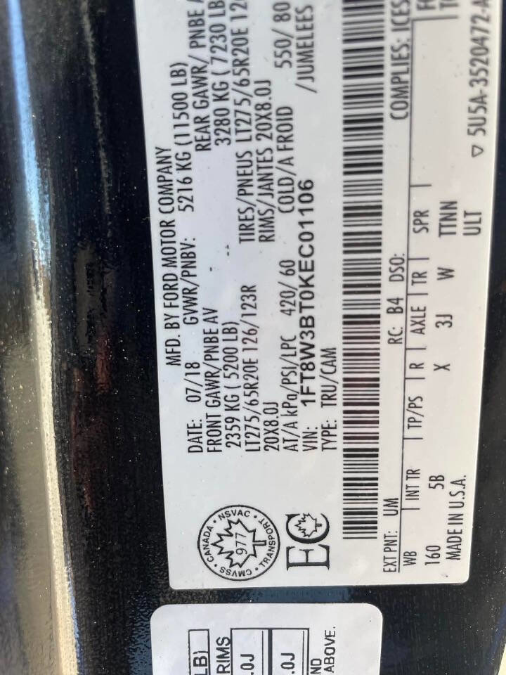 Used 2019 Ford F350 Lariat w/ Lariat Ultimate Package image 32